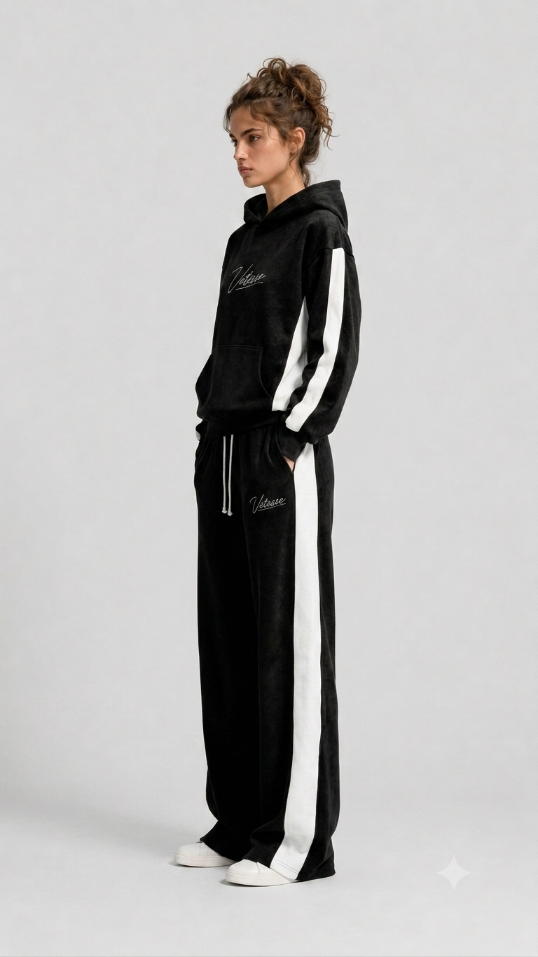 Premium Unisex Cotton Fleece Baggy Track Suit