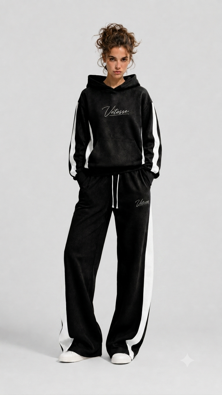 Premium Unisex Cotton Fleece Baggy Track Suit